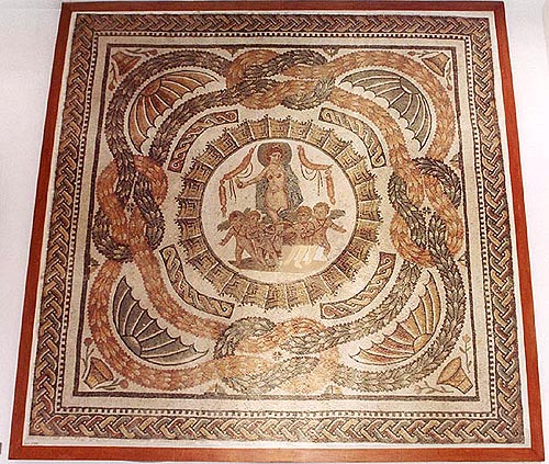 Римская мозаика из музея Бардо. Венера